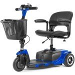 Compact 3-Wheel Electric Scooter for Seniors
