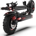 Folding Electric Scooter with Off-Road Tires and Seat