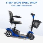 Compact 3-Wheel Electric Scooter for Seniors