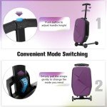 Smilesun Kids & Adults Ride-On Luggage Scooter