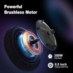 YIWMWIY Foldable Electric Kick Scooter for Adults