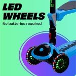 SKIDEE Adjustable Kick Scooter for Kids 2-12