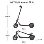 Segway Ninebot F2 Pro Electric KickScooter - 20MPH