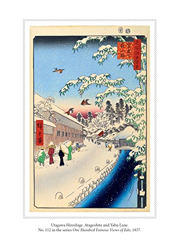 Japanese Prints Coloring Book: Mindful Masterpiece