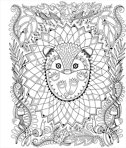 In the Forest - Adult Coloring Book