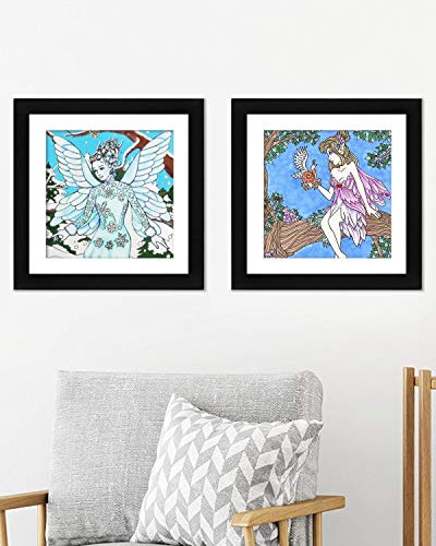 Mythical & Fantasy Coloring Book - 50 Original Hand Drawn Designs