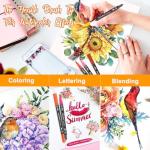 34 Dual Tip Art Markers for Adult Coloring Books