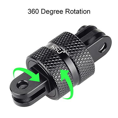 Aluminum 360° Rotation Camera Mount for Action Cameras