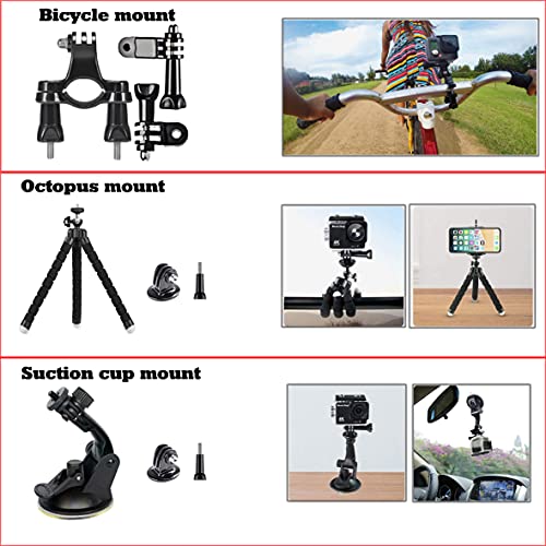 60 in 1 Action Camera Accessories Kit for GoPro, DJI, AKASO