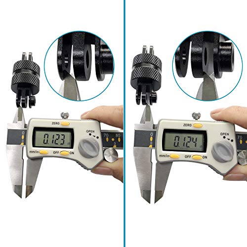 Aluminum 360° Rotation Camera Mount for Action Cameras