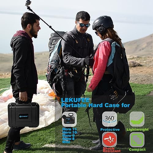 Lekufee Waterproof Case for Gopro Hero & Accessories