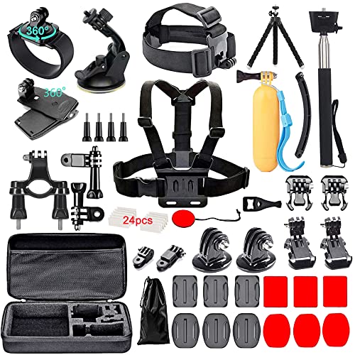 60 in 1 Action Camera Accessories Kit for GoPro, DJI, AKASO