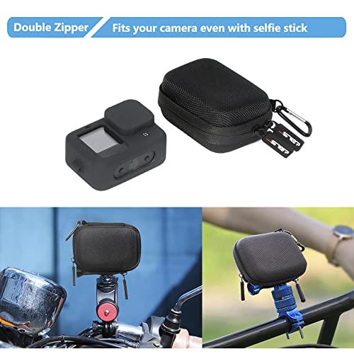 JSVER Carrying Case for GoPro and Action Cameras