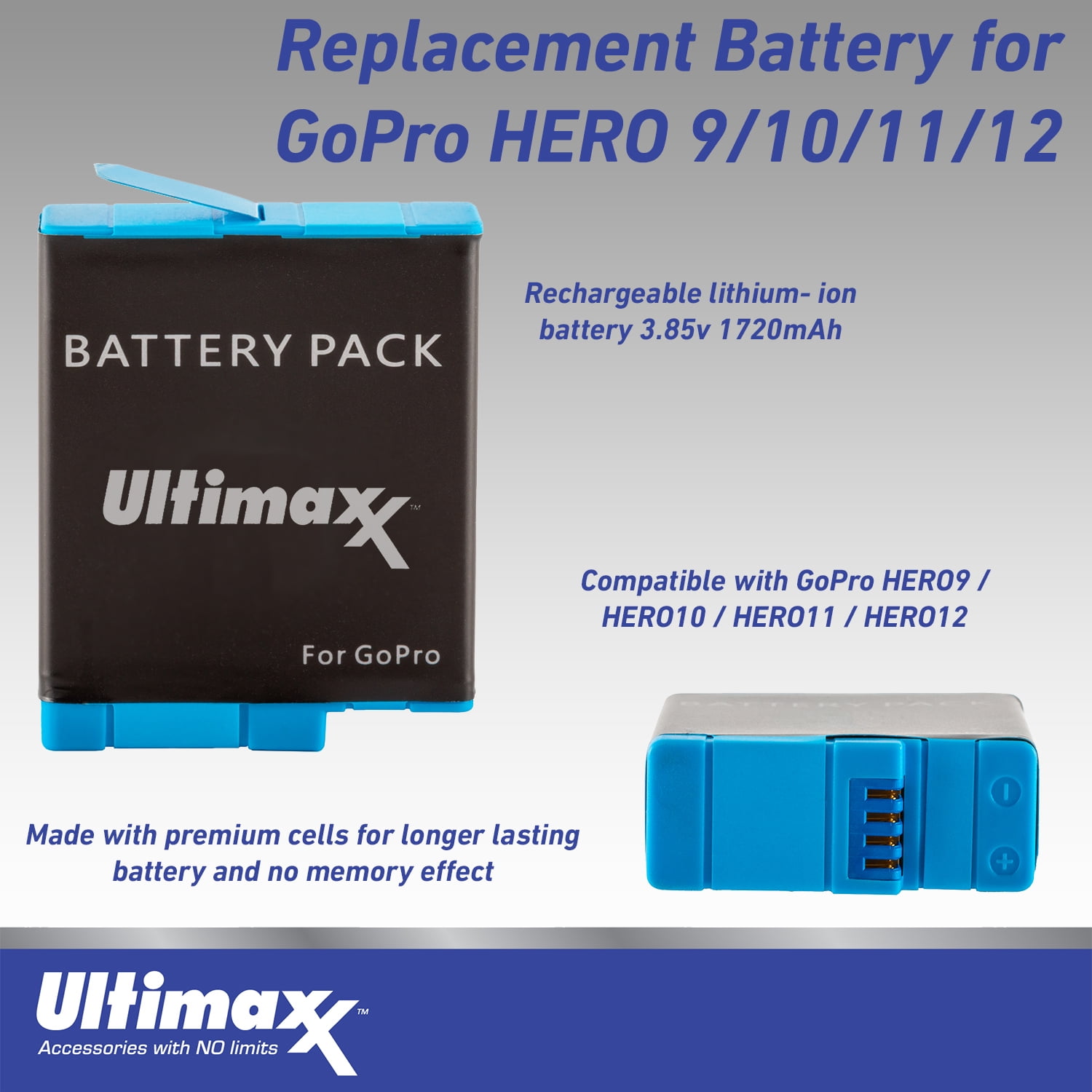Ultimaxx Premium GoPro Hero 12 Bundle + Accessories