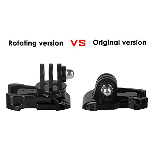 360 Degree Rotate Helmet Strap Mount for GoPro Cameras