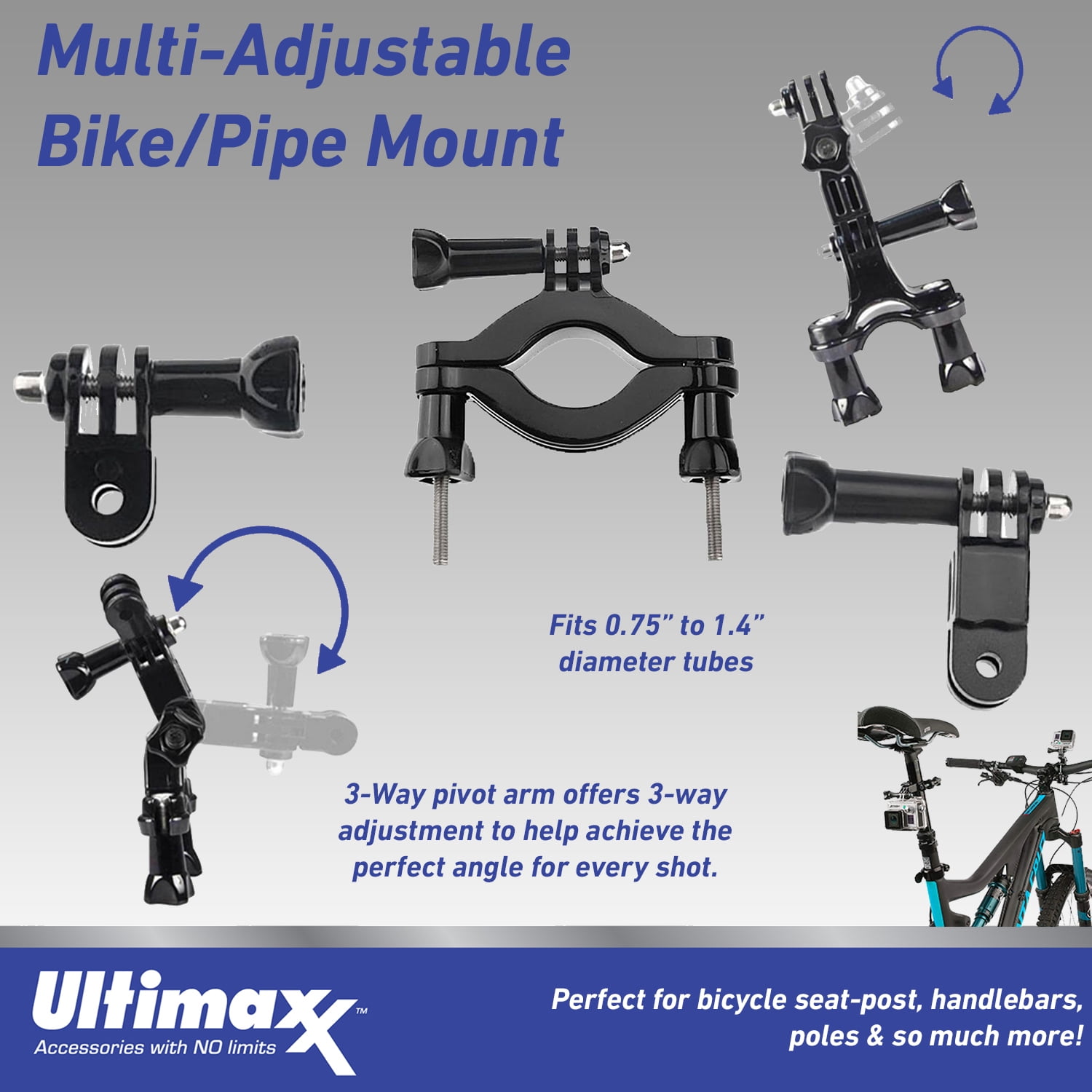 Ultimaxx Premium GoPro Hero 12 Bundle + Accessories