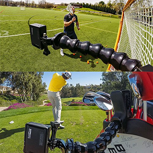 Adjustable Gooseneck Clamp Mount for GoPro Action Cameras