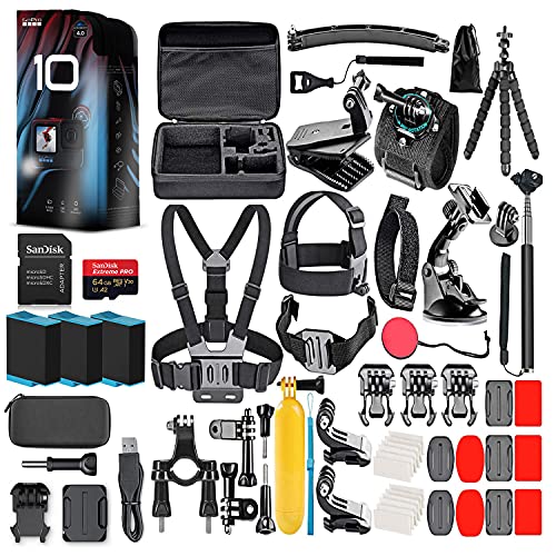 GoPro HERO10 (Hero 10) Black - Waterproof Action Camera