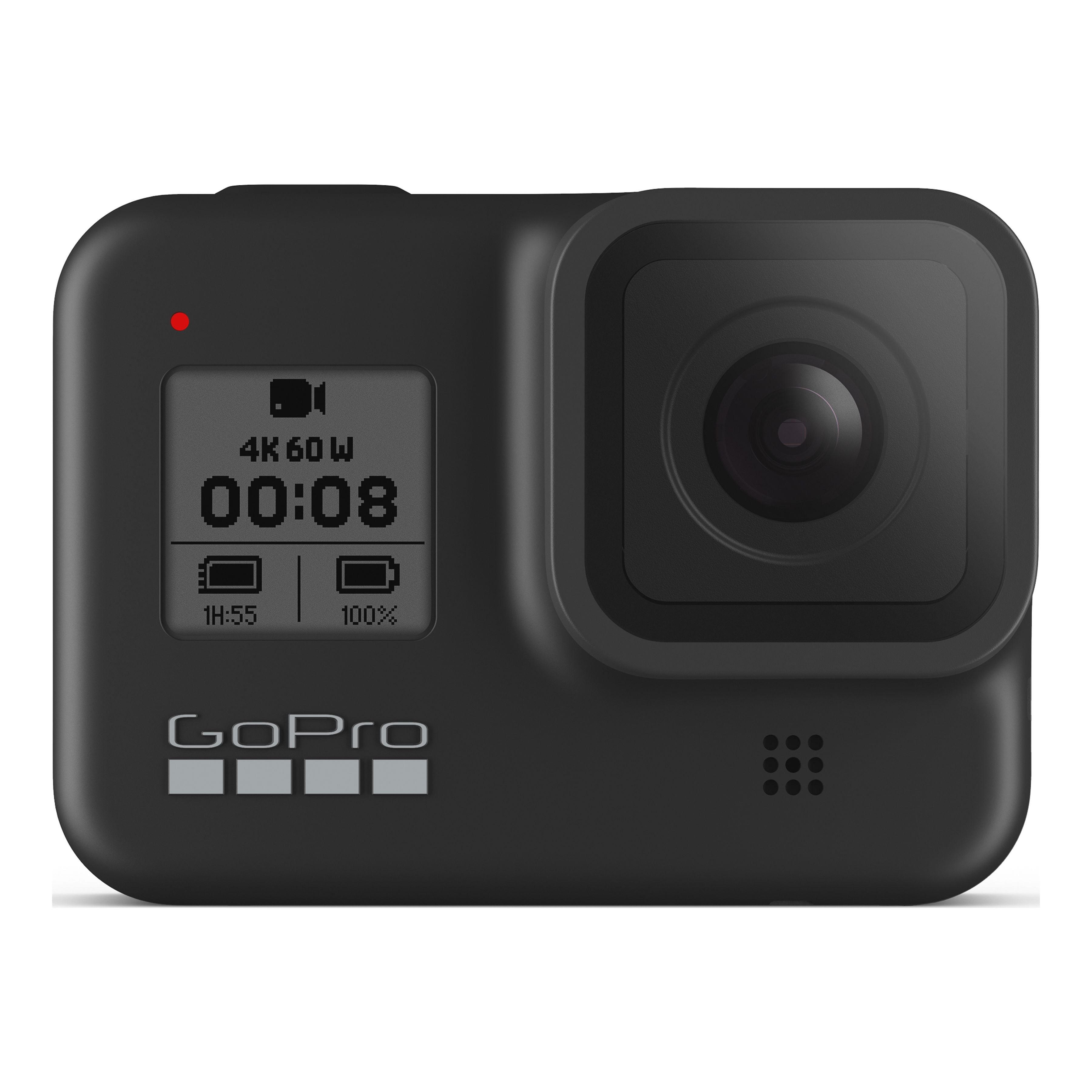 GoPro HERO8 Bundle with Extra Batteries - 3 Total