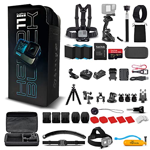 GoPro HERO11 Black - 5.3K Action Camera Bundle