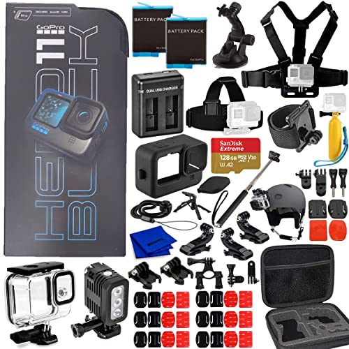 GoPro HERO11 Black - Ultra HD Action Camera Bundle