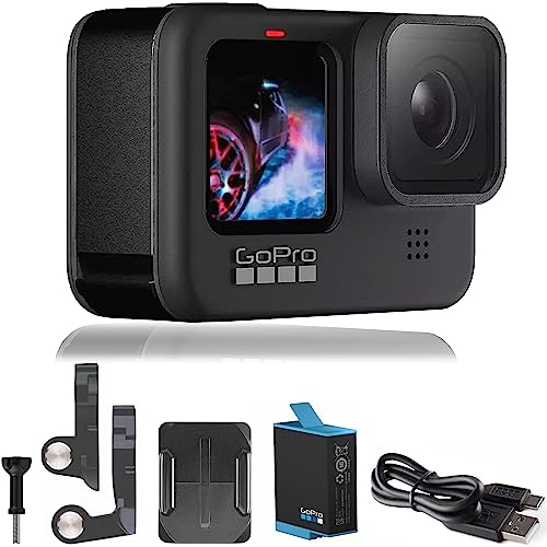 GoPro HERO9 Black - Waterproof Action Camera, 5K Ultra HD