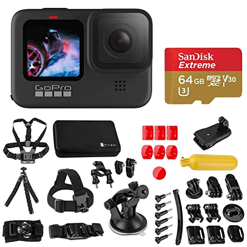 GoPro HERO9 Black Bundle with Froggi Accessory Kit