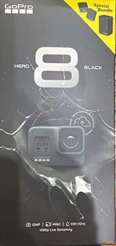 GoPro HERO8 Black Action Camera Bundle with Triple Battery