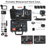Lekufee Waterproof Case for Gopro Hero & Accessories