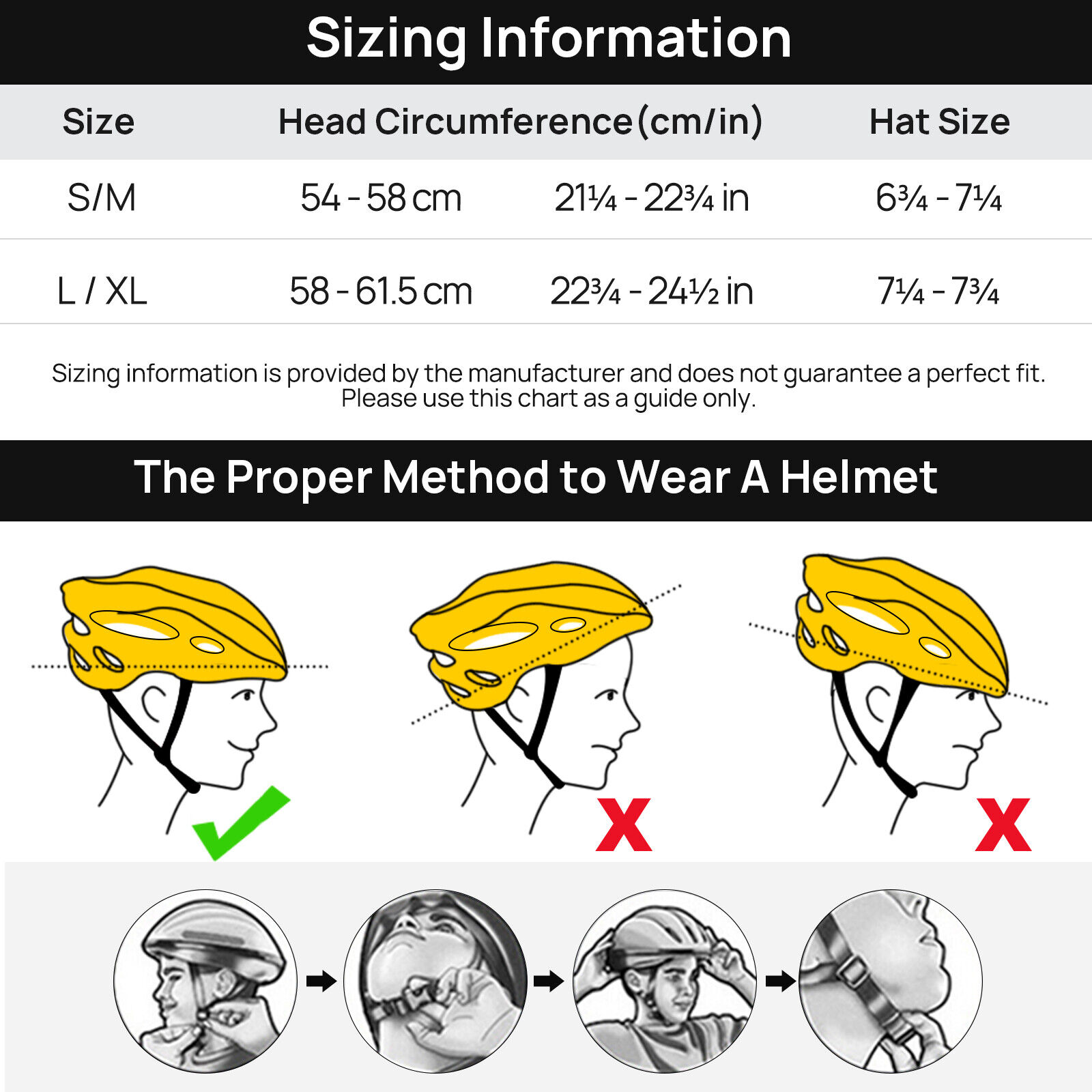 ILM LED Bike Cycling Helmet for Men Women