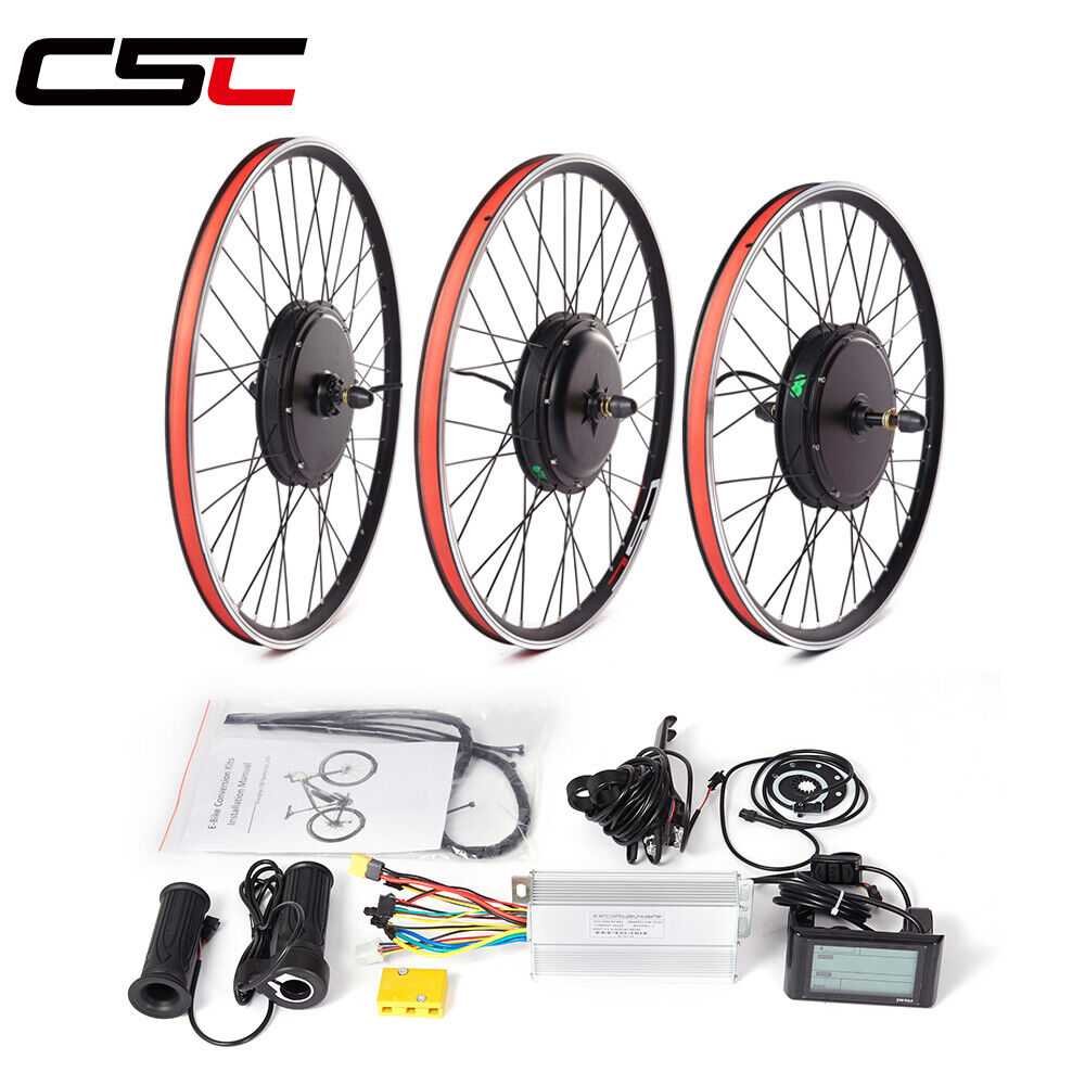 48V 1000W Rear Wheel eBike Conversion Kit