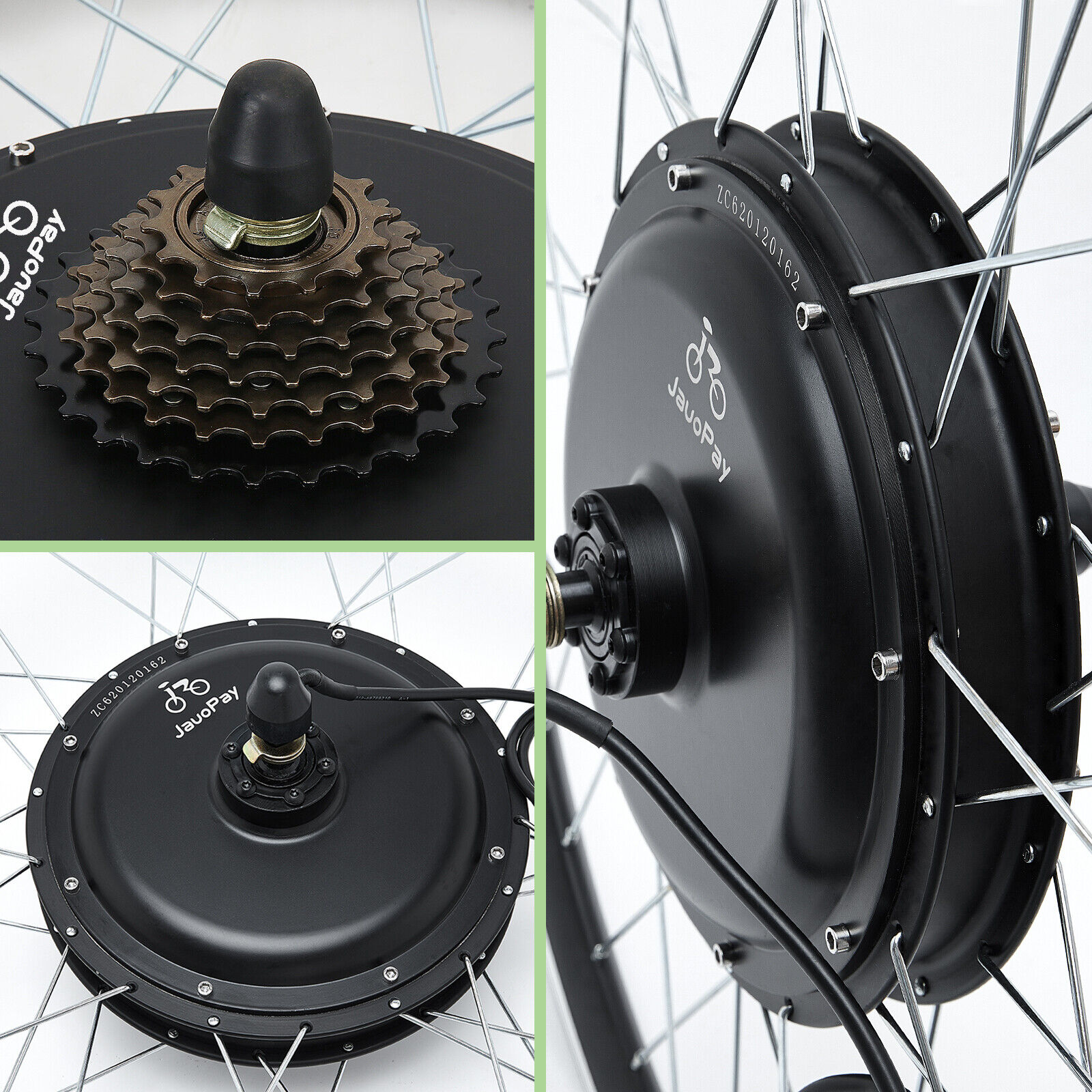 48V 1000W Rear Hub Motor Electric Bike Kit