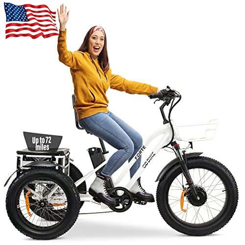 MALISA Electric Trike for Adults, Premium 3-Wheel eBike