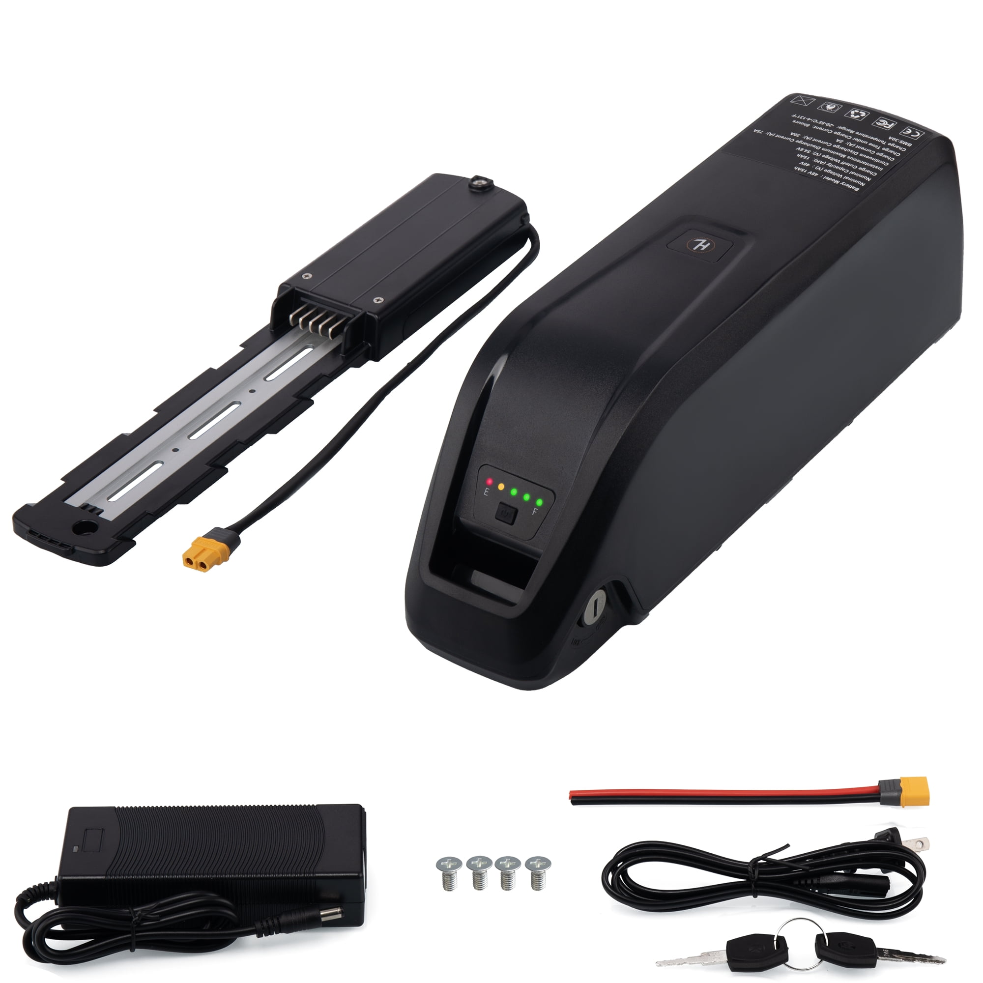CAO MM Ebike Battery 48V 15Ah Lithium for 1500W Electric Bicycle