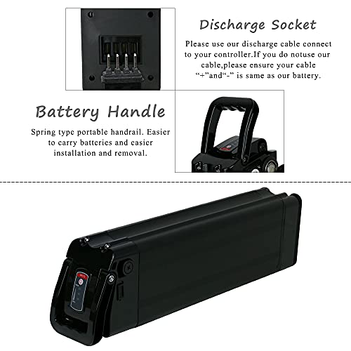 Co-well E-Bike Battery 48V13AH Lithium Ion Charger