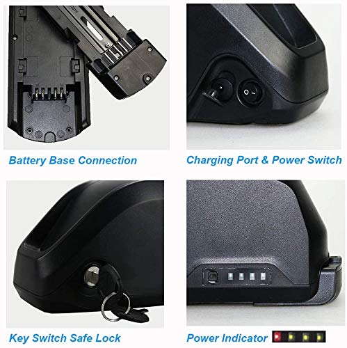 48V Bike Battery for 1000W 750W 500W Ebike