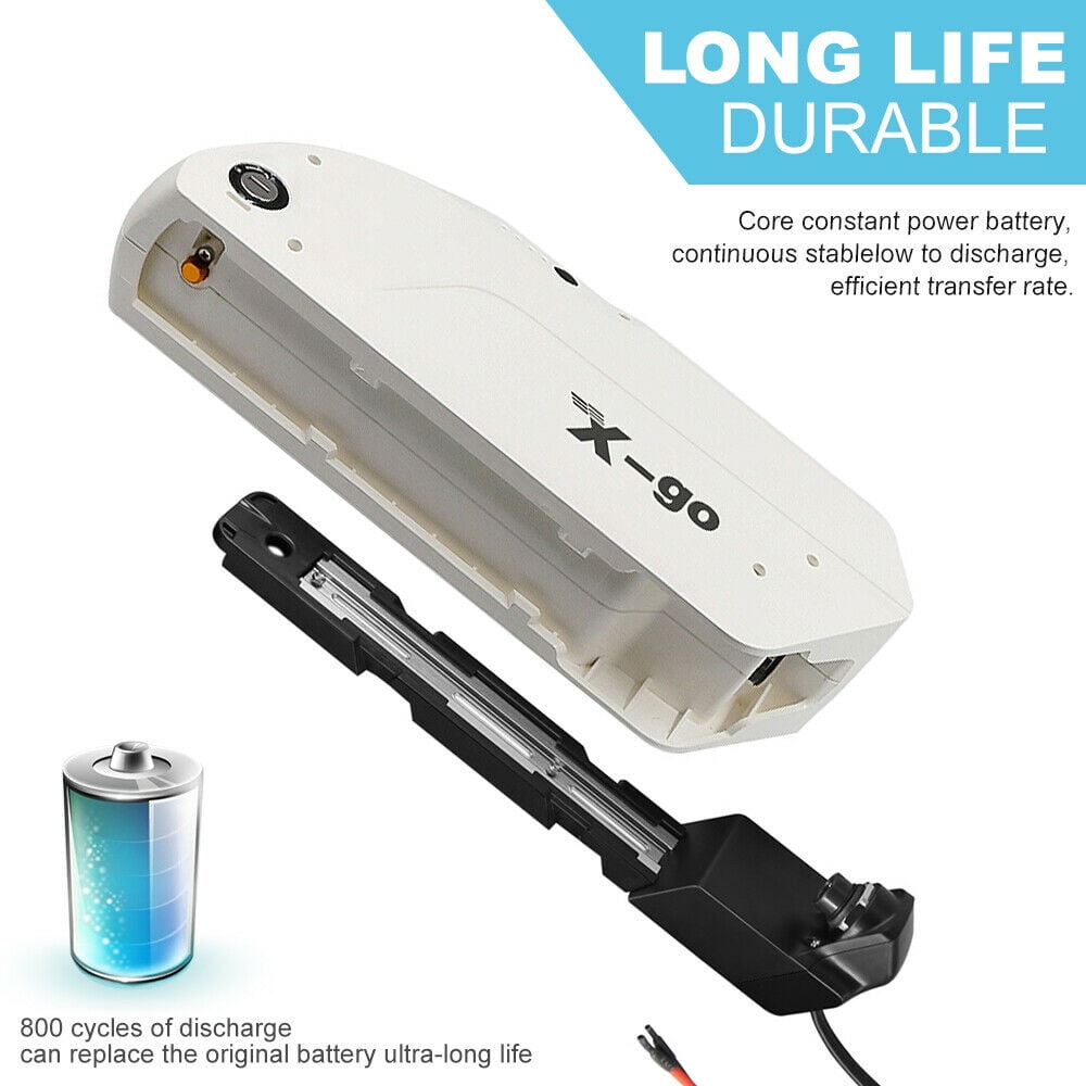 48V 13Ah Tiger Shark Ebike Battery, Downtube Lithium