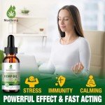 Organic Hemp Oil Drops - Maximum Strength, USA-made