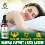 Organic Hemp Oil Drops - Maximum Strength, USA-made