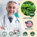 Organic Hemp Oil Drops - Maximum Strength, USA-made