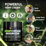 Hemp Cream for Muscles & Joints - 3.9oz