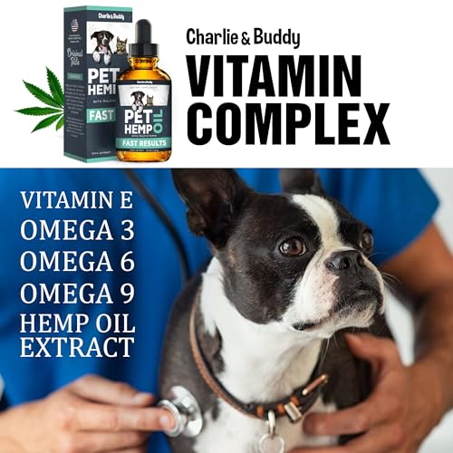 Natural Hemp Oil for Dogs and Cats