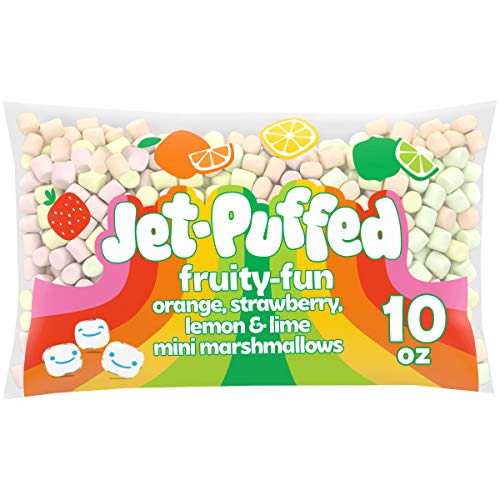 Fruity-Fun Jet-Puffed Marshmallows (10 oz Bag)