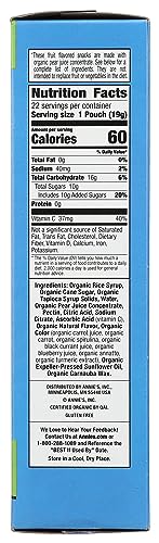 Annie's Organic Fruit Flavored Building Blocks Candy, Assorted Flavors