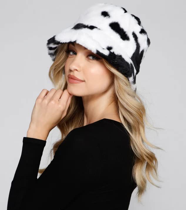 ICW Women's Vintage Woolen Brim Bucket Hat