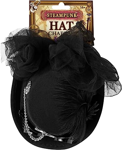 Steampunk Top Hat Headband Adult Costume Vintage Retro
