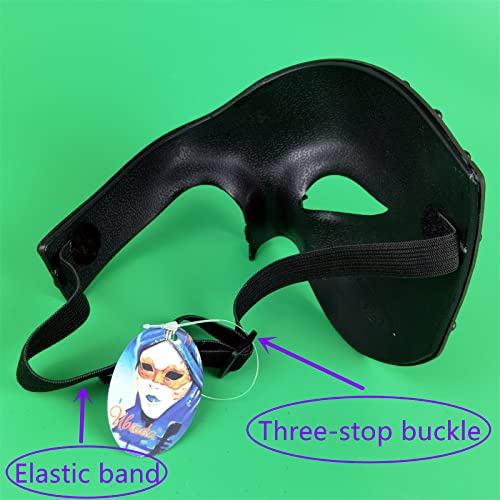 Gold Steampunk Metal Cyborg Venetian Mask for Costume Ball