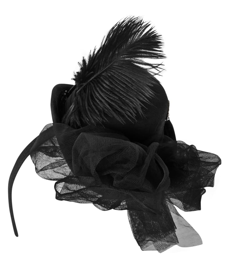 Steampunk Top Hat Headband Adult Costume Vintage Retro