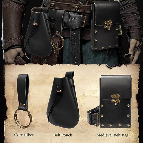 Steampunk Waist Bag Women/Men Fanny Pack Costume Accessory