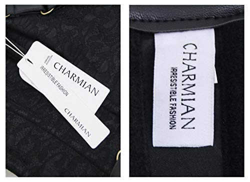 Retro Goth Spiral Steel Boned Steampunk Corset Set